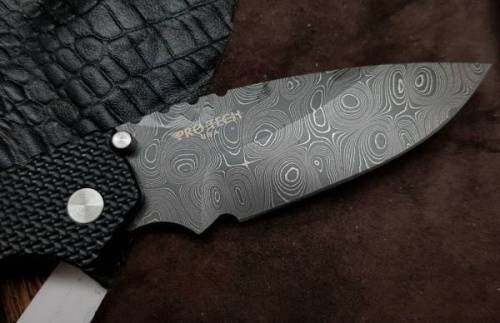 5891 Pro-Tech 2407-DM Pro-Strider SnG Tactical Damascus фото 4