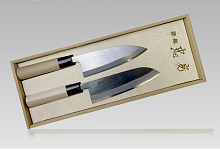 Набор из 2-х Кухонных Ножей TADAFUSA (setB) Tojiro