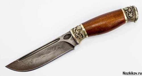 1239  Авторский Нож из Дамаска №36