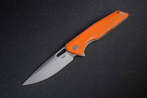 5891 Rike knife RK802G Orange фото 11