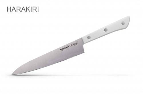 2011 Samura Нож кухонный универсальный &HARAKIRI& (SHR-0023W) 150 мм фото 11
