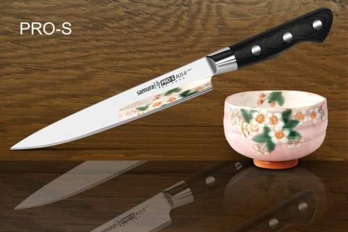 2011 Samura Нож кухонный PRO-S для нарезки - SP-0045 фото 4