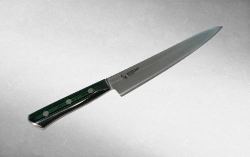 2011 Takamura Cutlery Нож кухонный слайсер Mcusta Zanmai Forest 240 мм