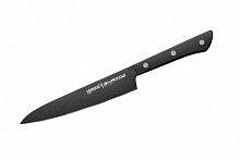 Нож кухонный "Samura SHADOW" универсальный с покрытием BLACK FUSO 150мм