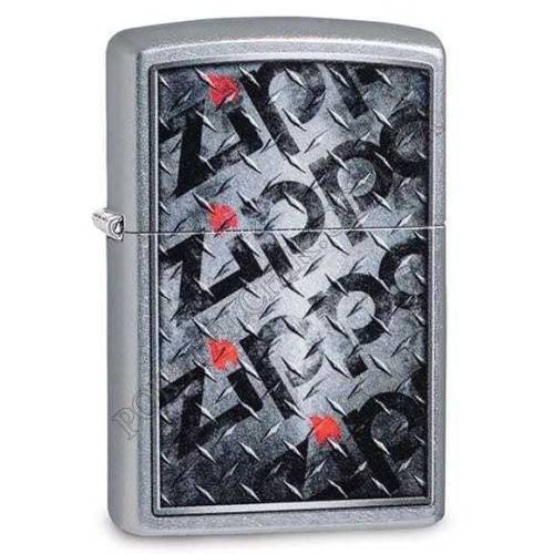 250 ZIPPO Зажигалка ZIPPO Diamond с покрытием Street Chrome™