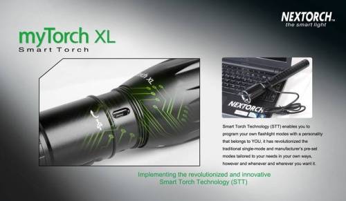 21 NexTorch Фонарь светодиодныйmyTorch XL Rechargeable LED (NT-MTXL) фото 4