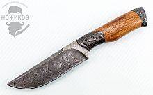 Авторский нож Noname из Дамаска №61