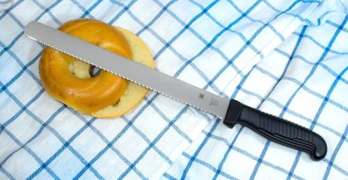 58 Spyderco Кухонный нож для хлебаBread Knife - K01SBK фото 11