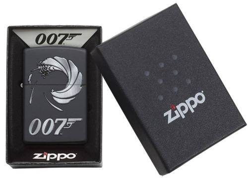 138 ZIPPO Зажигалка ZIPPO James Bond с Black Matte