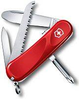 Нож перочинный Victorinox Junior 09 2.4213.SKE 85мм 8 функций красный