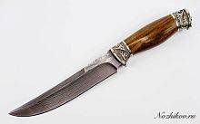 Боевой нож  Авторский Нож из Дамаска №42