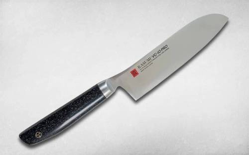 2011 Kasumi Нож кухонный Сантоку VG10 PRO 180 мм
