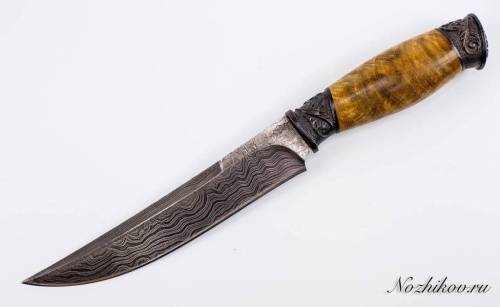 1239  Авторский Нож из Дамаска №43