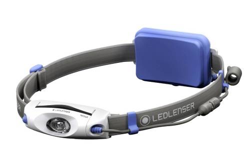 150 LED Lenser Фонарь светодиодный налобныйNEO6R синий фото 5