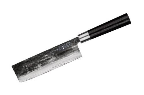 31 Samura Нож кухонный "Samura SUPER 5" накири 171 мм