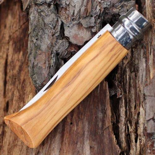  Opinel Нож складной Opinel №8 Olive Wood фото 4