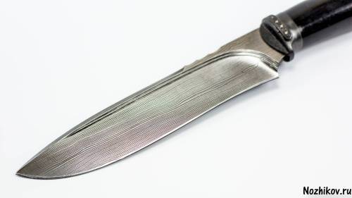 3810  Авторский Нож из Дамаска №28 фото 11
