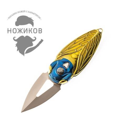 5891 Rike knife Cicada Gold от Rike