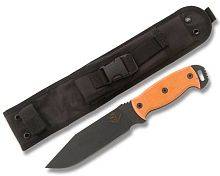 Нож с фиксированным клинком Ontario "RD6 Orange Micarta"