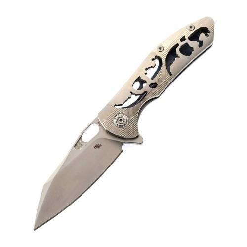 5891 ch outdoor knife CH3515 Silver
