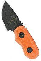 Нож с фиксированным клинком Ontario Little Bird w/Orange Micarta