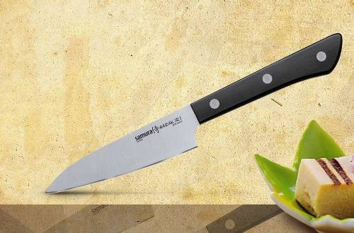 2011 Samura Нож кухонный овощной"HARAKIRI" (SHR-0011B) 99 мм фото 2