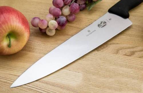410 Victorinox Кухонный разделочный нож с широким лезвием фото 6