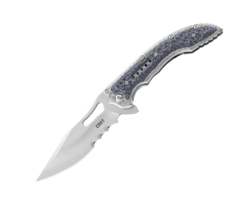 5891 CRKT Fossil™ BLACK WITH VEFF SERRATIONS™