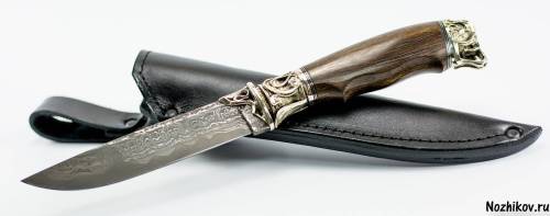 1239 Ножи Приказчикова Нож Подарочный №52 из Ламината с никелем фото 4