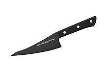 Нож кухонный "Samura SHADOW" универсальный Black-coating 146мм