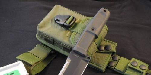 55 Extrema Ratio Нож с фиксированным клинком + набор для выживанияOntos фото 5