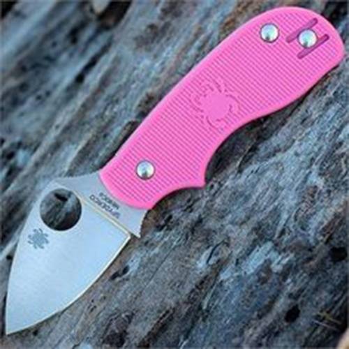 147 Spyderco Нож складной Squeak Pink154PPN фото 12