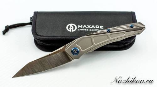 5891 Maxace Knife Maxace Ptilopsis сталь M390 фото 16