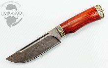 Шкуросъемный нож Noname из Дамаска №80