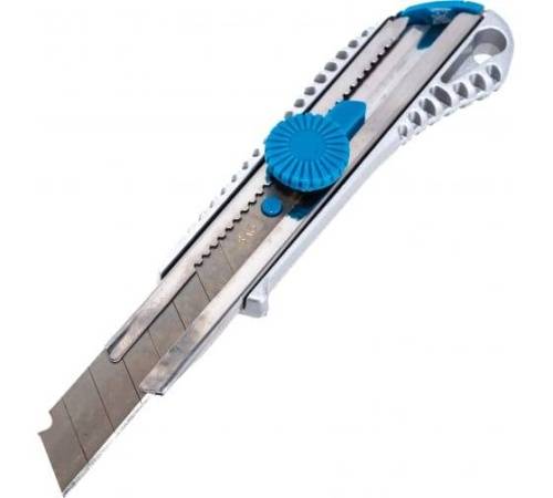 6 РемоКолор Нож с винтовым фиксатором, 18 мм Aluminium-twist 19-0-312 фото 2