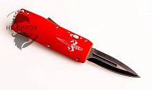 Складной нож Фронтальный Нож Microtech mini красный можно купить по цене .                            