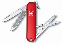 Боевой нож Victorinox Нож перочинный Victorinox Classic 0.6223 58 мм 7 функций красный
