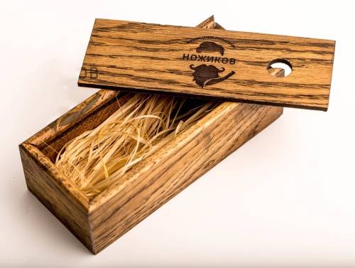 21 Фабрика деревянных футляров Подарочная коробка для  складных ножей фото 4