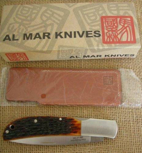 3810 Al Mar Knives Eagle Classic Honey фото 6