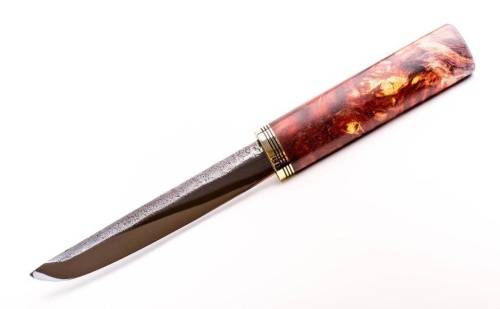 3810 Trenkle Knives Авторский якутский нож из стали ШХ15
