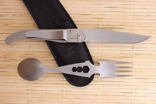  Mr.Blade Набор складной нож и вилка-ложка фото 11