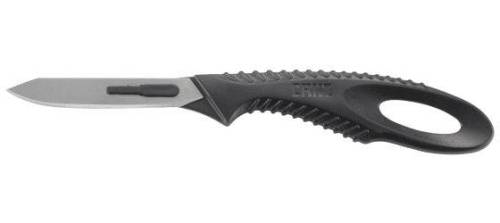 2140 CRKT Нож с фиксированным клинком со сменными лезвиями P.D.K. (Precision Disposable Knife Kit) Black
