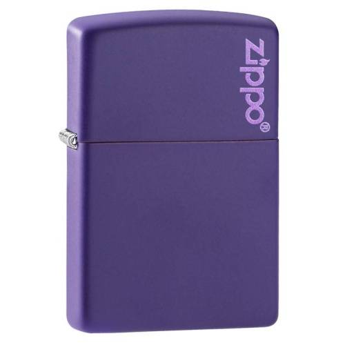 138 ZIPPO ЗажигалкаLogo Classic с покрытием Purple Matte