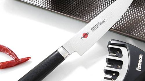 2011 FISSMAN Нож кухонный Fissman поварской Kensei Musashi 15см фото 7