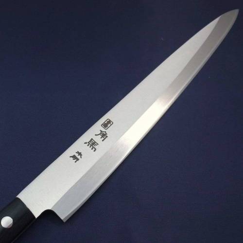 2011 Shimomura Нож кухонный для суши Янагиба фото 6