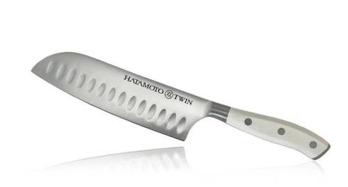 114 Hatamoto Кухонный нож СантокуTW-003B