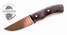 Цельный нож из металла Мастерская Ульданова Нож цельнометаллический Охотник