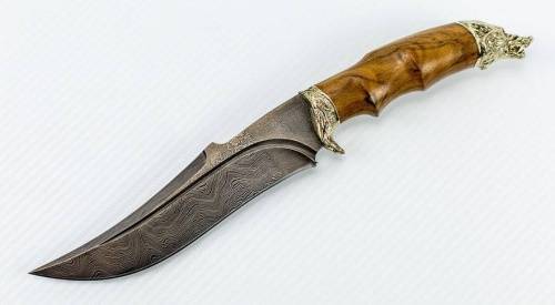 1239  Авторский Нож из Дамаска №45