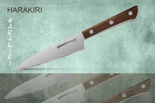 2011 Samura Нож кухонный универсальный &HARAKIRI& (SHR-0021WO) 120 мм фото 7