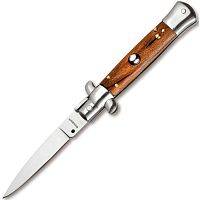 Автоматический складной нож нож Magnum Sicilian Needle Olive Wood